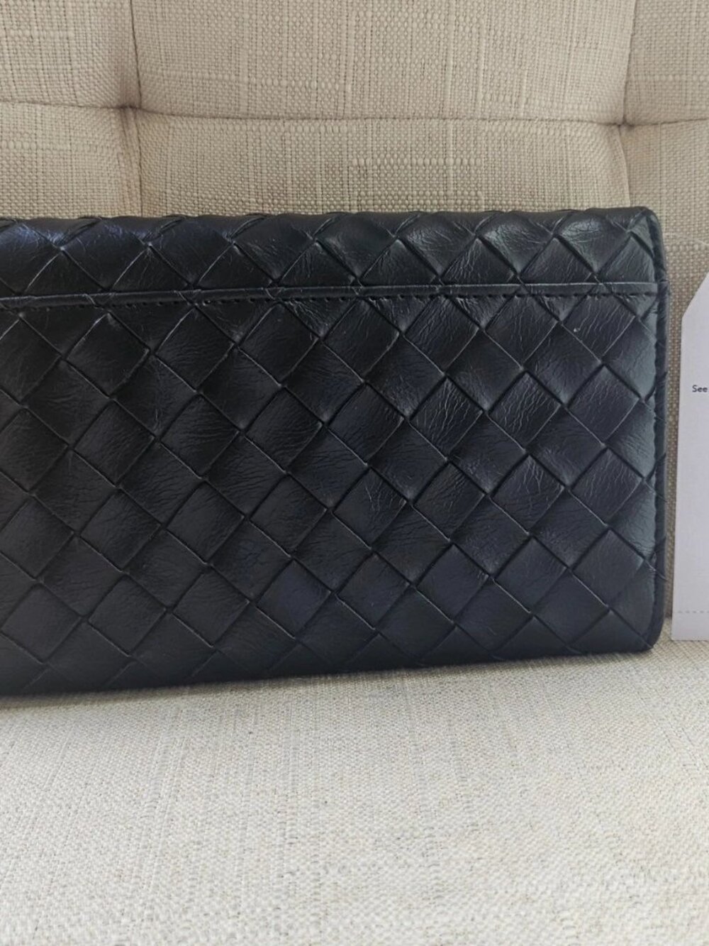 Time And Tru Women Clutch Wallet Cardholder Faux Vegan Leather Purse W/ Cardhold - Picture 7 of 12